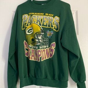 Adult XL Greenbay Packers Crewneck Sweatshirt